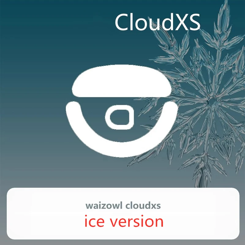 Фото 1 комплект ультразвуковых коньков для мыши для Waizowl CloudXS, глушитель скорости управления тормозом, версия ICE, ковзающие ножки для мышей, PTFE 0,75 мм №2