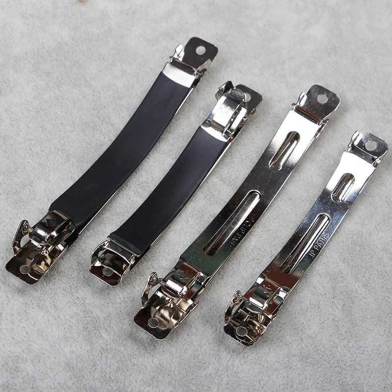 

5pcs/lot French Barrette Style Spring Hair Clips Automatic Clip Blank Width Setting For Jewelry Making DIY Bow Hairpin Supplies