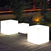 outdoor waterproof lamp lawn lamp swimming pool lamp open-air bar dining table chair lamp party atmosphere square lamp charging