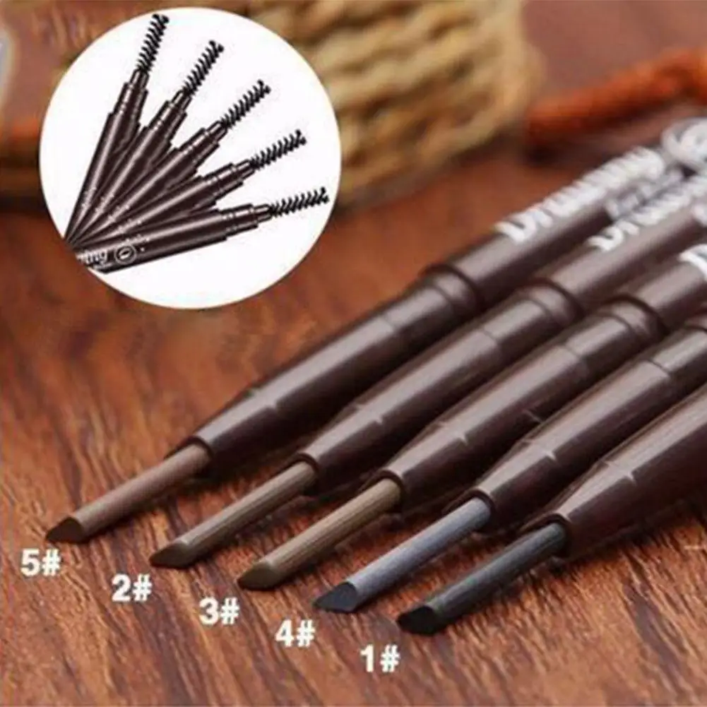 

Double-headed Eyebrow Pencil Rotating Eyebrow Pencil Eyebrow Makeup Beginner Cosmetic Smudge S Makeup Tools Not Pencil Easy A4S1