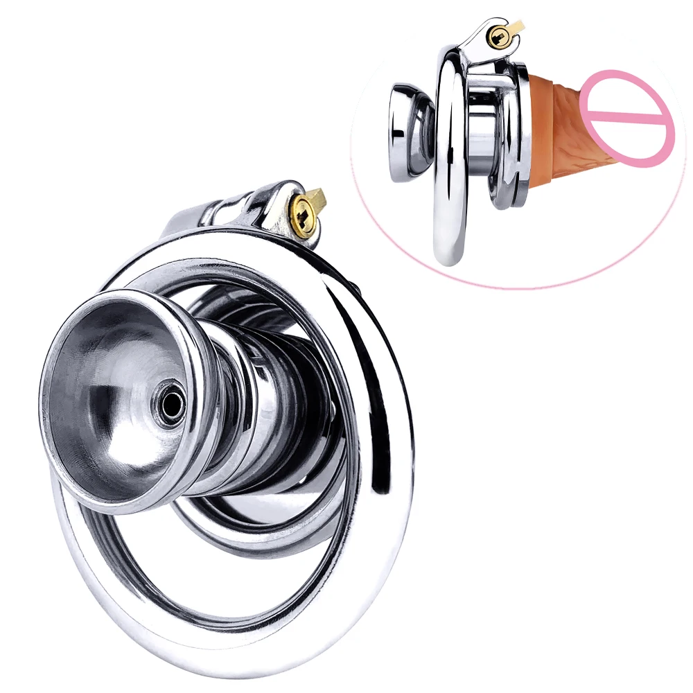 Новая инвертированная цилиндрическая клетка верности с фаллоимитатором для пар