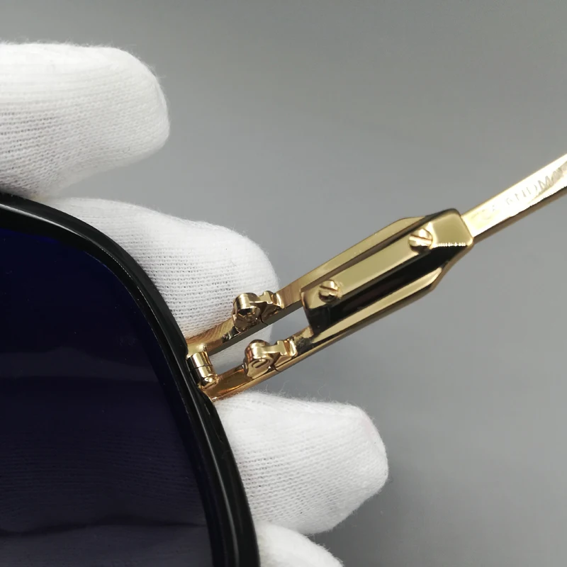 Очки солнцезащитные Grandmaster зеркальные без оправы для мужчин и женщин