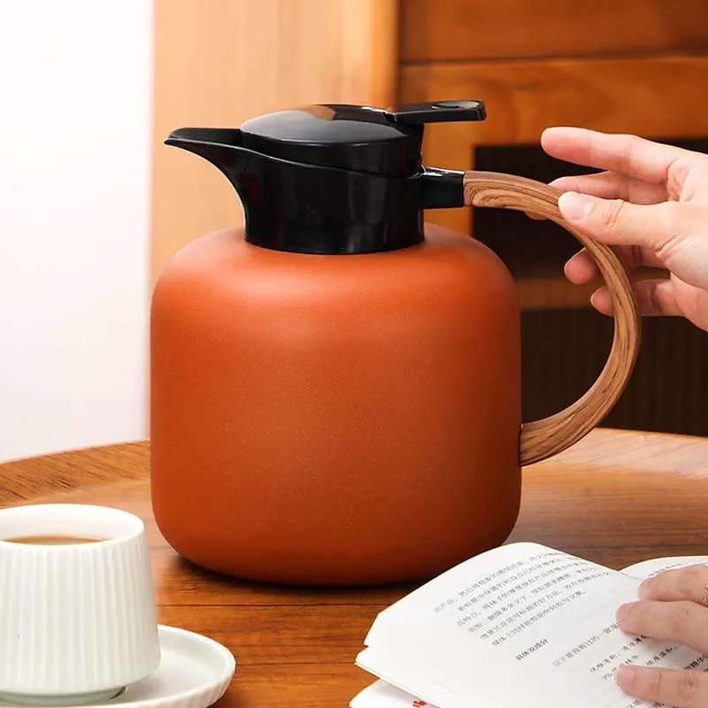 

2L Big Capacity Insulated Kettle 304 Stainless Steel Double-layer Vacuum Flask Thermos Household Hot Water Bottles Coffee Teapot