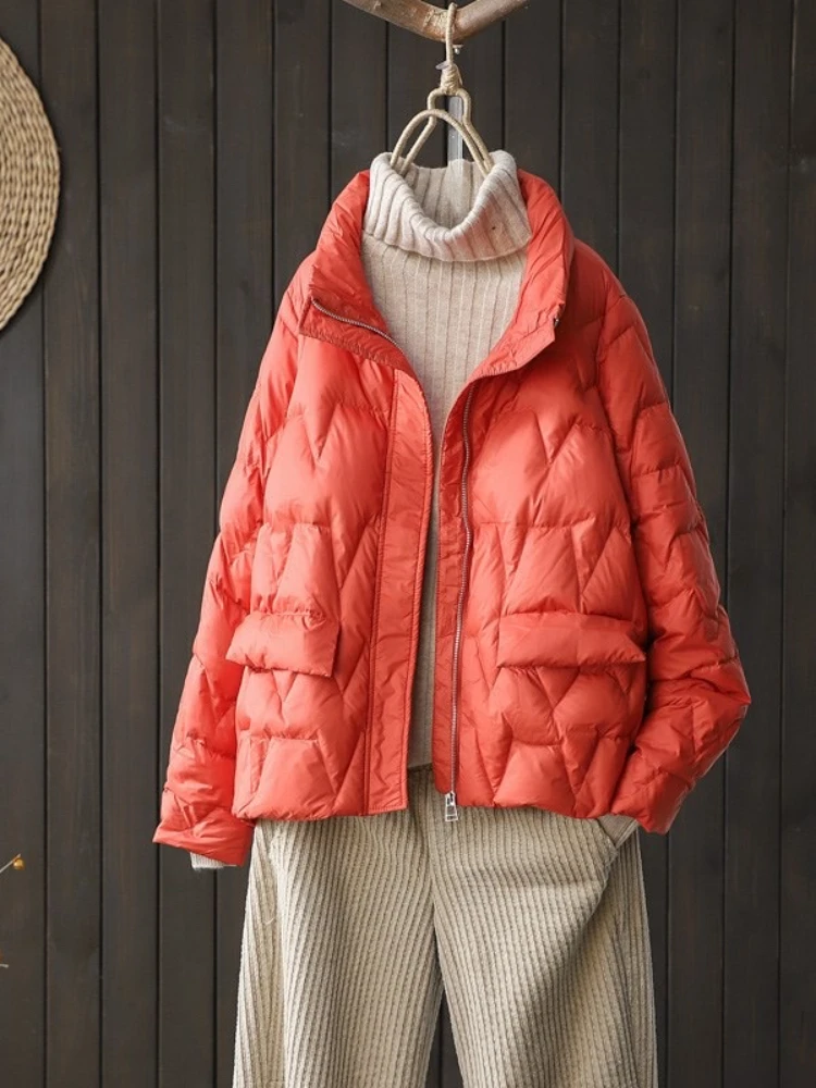 Winter Coat Women Coats Demi-season Jacket for Women Jackets for Women Fashionable Loose Down Jacket Keep Warm Tops Garment