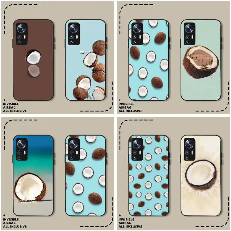 

Coconut Phone Case For Xiaomi 11 10 12Spro A2 A2lite A1 9 9SE 8Lite 8explorer F1 Poco 12S Ultra Cove