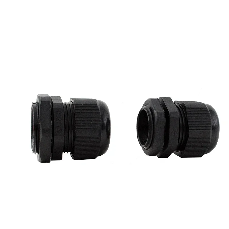 10 шт. водонепроницаемый кабельный сальник PG7 PG9 PG13.5 PG16 PG11 черный пластиковый