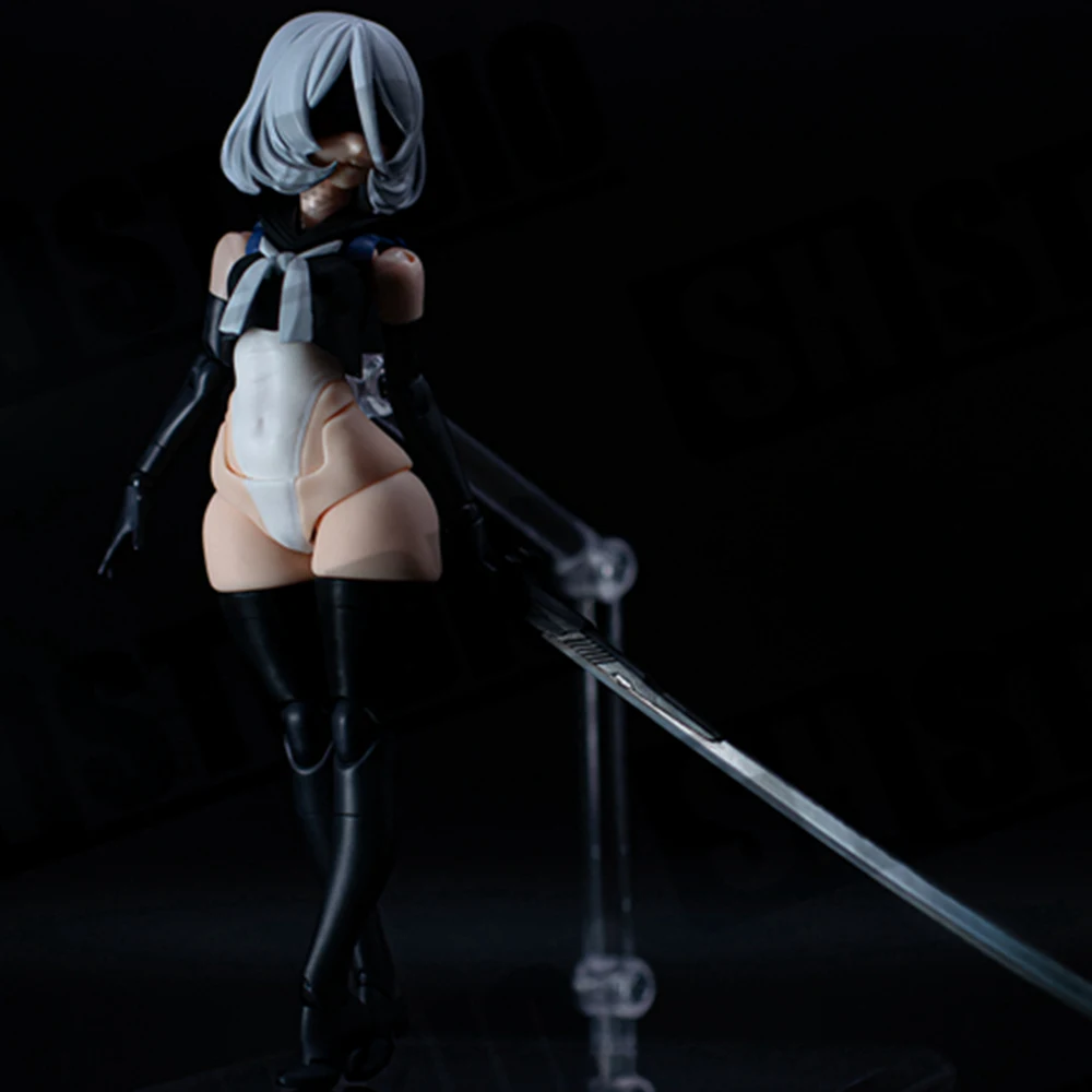 SH STUDIO 1/12 MU078B Micro Fat Body Machine Girl Goddess Device Модификация Смола GK Модель