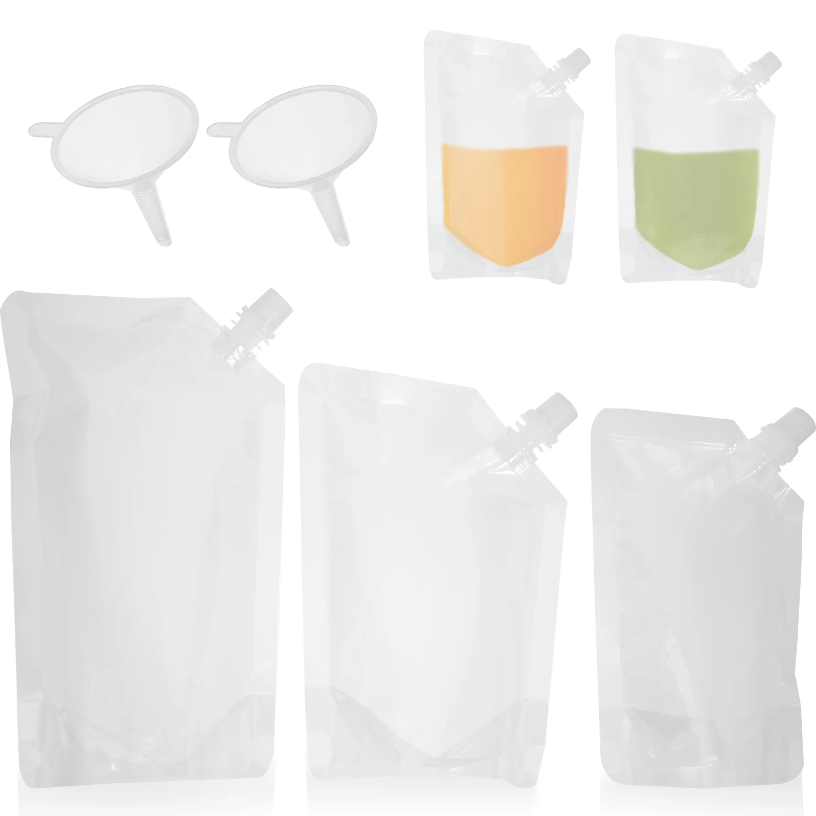 

Flask Bags Flasksdrinking Beverage Water Clear Whiskey Cruise Travel Portablepocketdrinkpacking Outdoor Packaging Bag Pouches