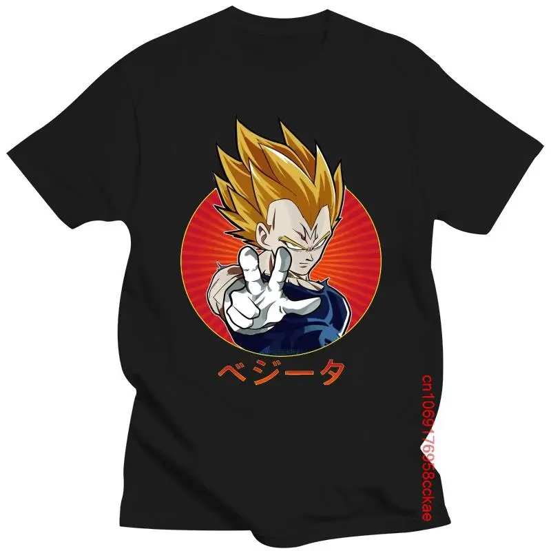 

Majin V e g e t a DBZ t-Shirt DMN shirt Black