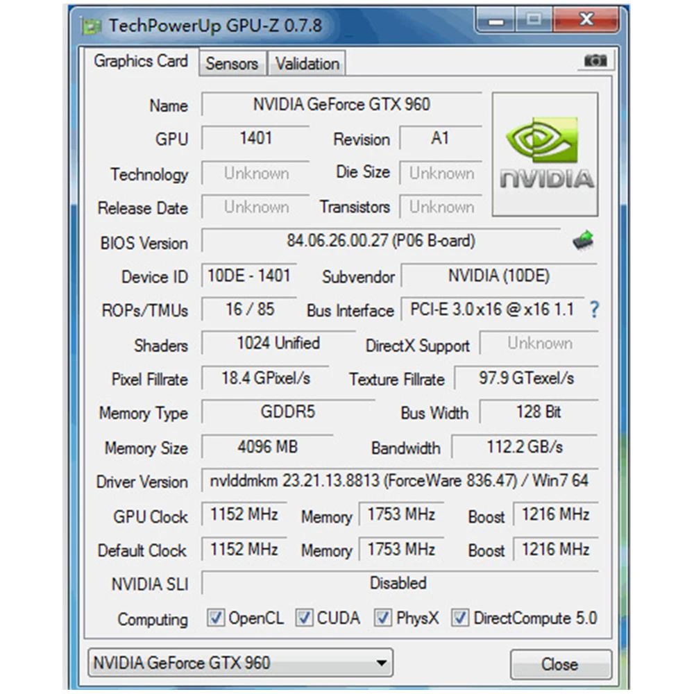 Видеокарта GTX960 4 ГБ 3 0 бит GDDR5 PCIE PCI-E 960 X16 игровая графическая карта для NVIDIA Geforce DVI