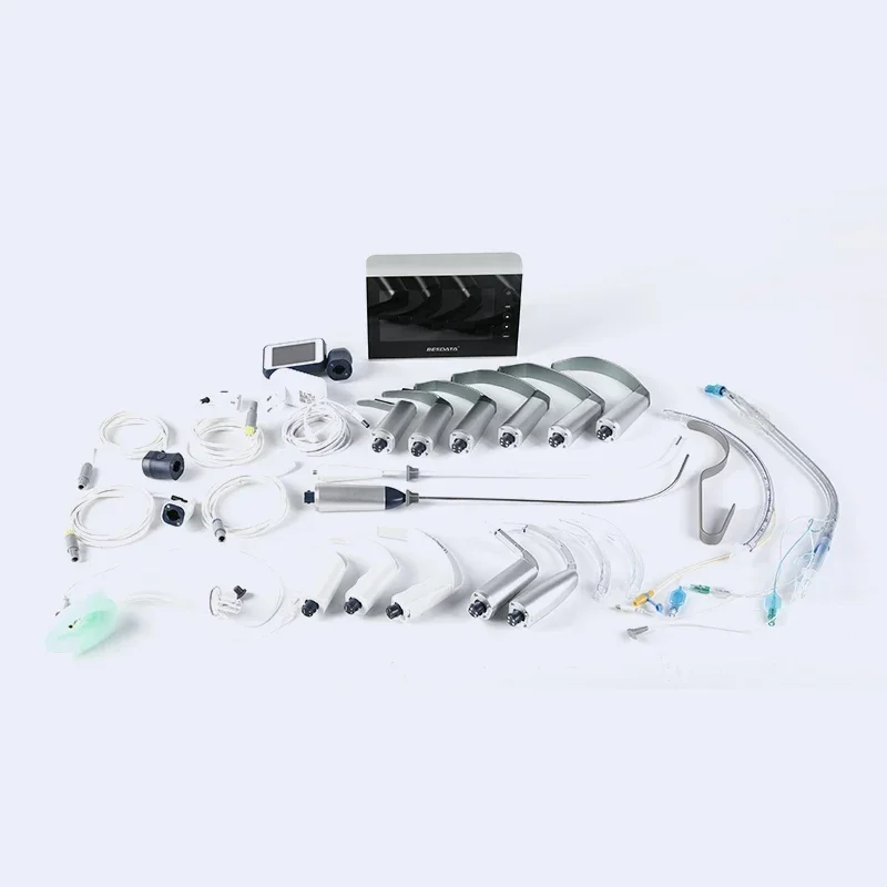 Многофункциональные 7-дюймовые видеоларингоскопы высокого разрешения