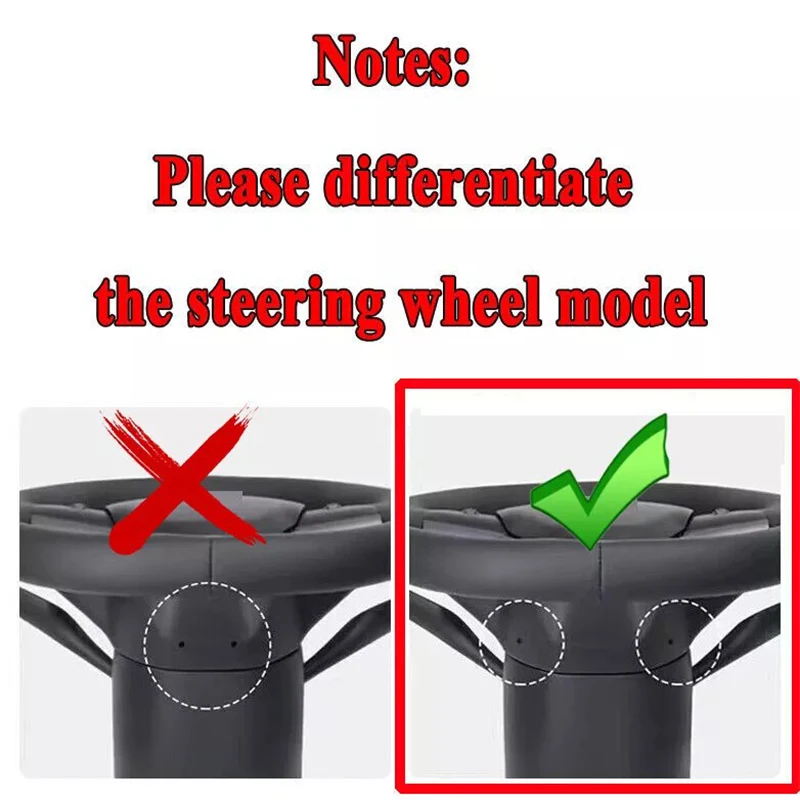 Автомобильный руль с подогревом для Tesla Model 3 Y 2017-2023 автоматический из