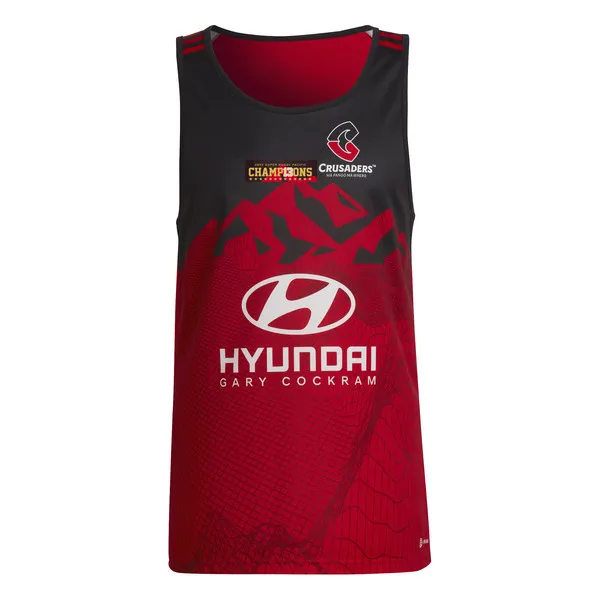 

2022 CRUSADERS CHAMPIONS JERSEY 2022 Crusaders Super Rugby Singlet size S-M-L-XL-XXL-3XL-4XL-5XL