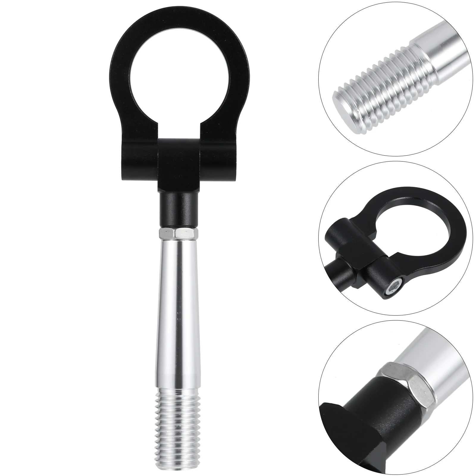 

Hook Tow Ring Bumper Towing Car Rear Front Universal Racing Decorative Aluminum Replacement Eye Track Trailer Auto Hooks Kit