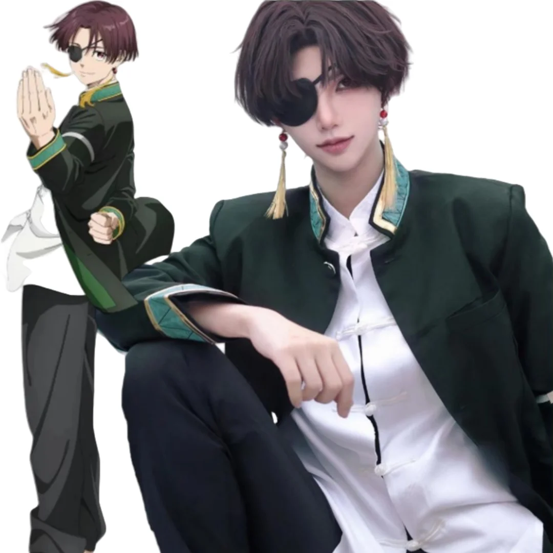 Аниме Wind Breaker Косплей WINBRE Hayato Suo Костюм Парик Набор