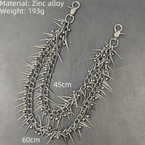 Панк-брюки с цепочкой