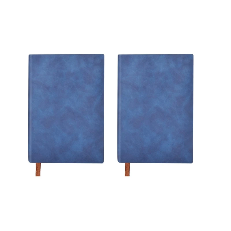 

2 PCS Notebooks Journal 200Pages Lined Paper Note Books For Work A5 Executive Notebooks For Women Men