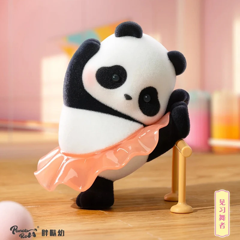 Оригинальная панда в рулоне балета представлений серия Feries емкость сумка