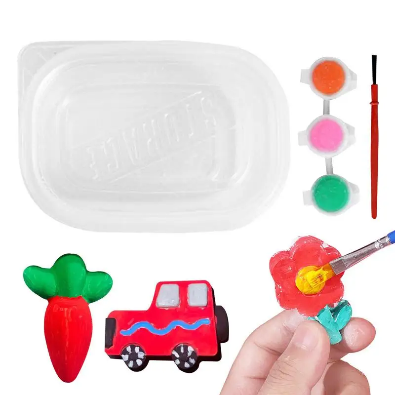 

Paint Your Own Crafts Figurines Kids Arts And Crafts Plaster Painting Craft Kit Paintable Art Craft Set Includes Doll Figures