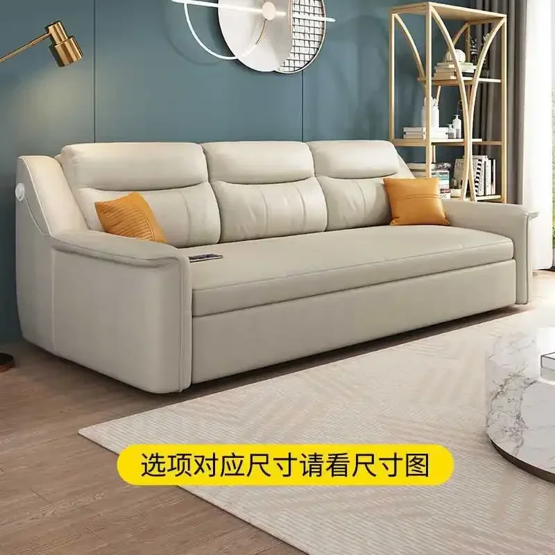 Многофункциональный тканевый диван-кровать Yishe складное хранилище двойного