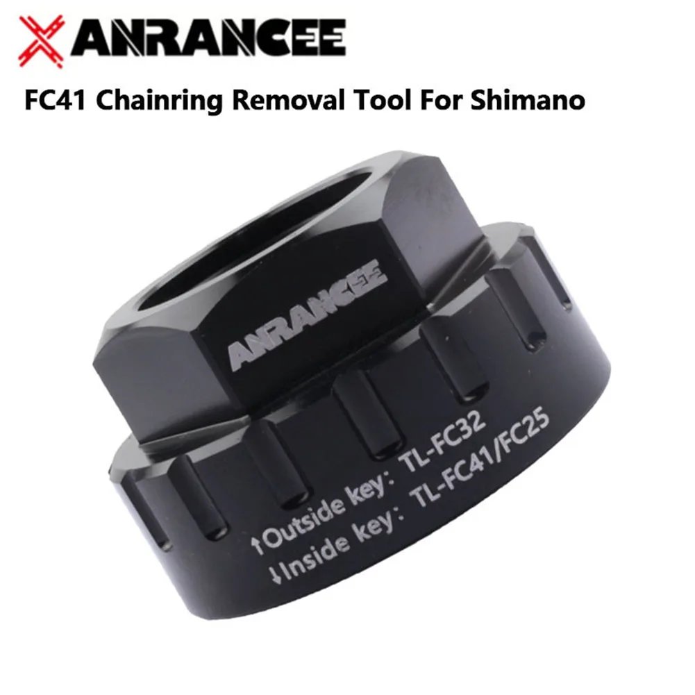 

Bike Bicycle Direct Mount Repair Chainring Sleeve Tool TL-FC41 FC25 FC32 Mounting Tool For-Shimano 12 Speed