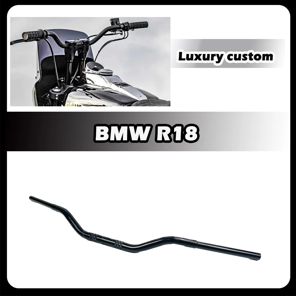 Роскошный индивидуальный мотоциклетный руль ZDQ 25 4 мм 1-дюймовый DS для BMW R18