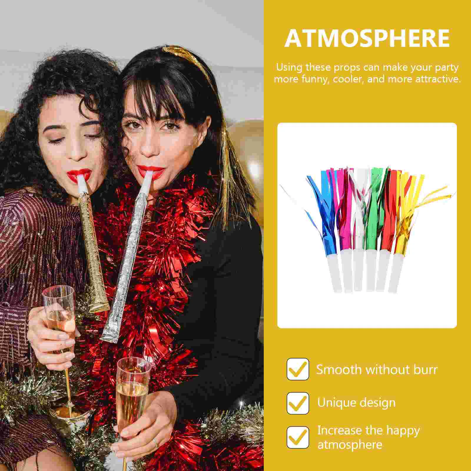 Рога свисток сувениры на день рождения шумогенератор игрушки детский труба