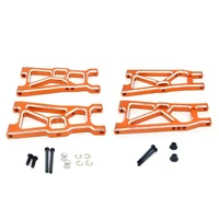 4pcs metal front and rear suspension arm 7597 7598 for zd racing dbx 10 dbx10 10421 s 9102 110 rc car upgrade parts