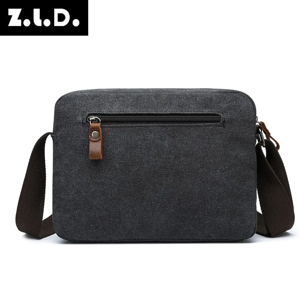 Многофункциональная мужская сумка-мессенджер холщовые мужские сумки Квадратные