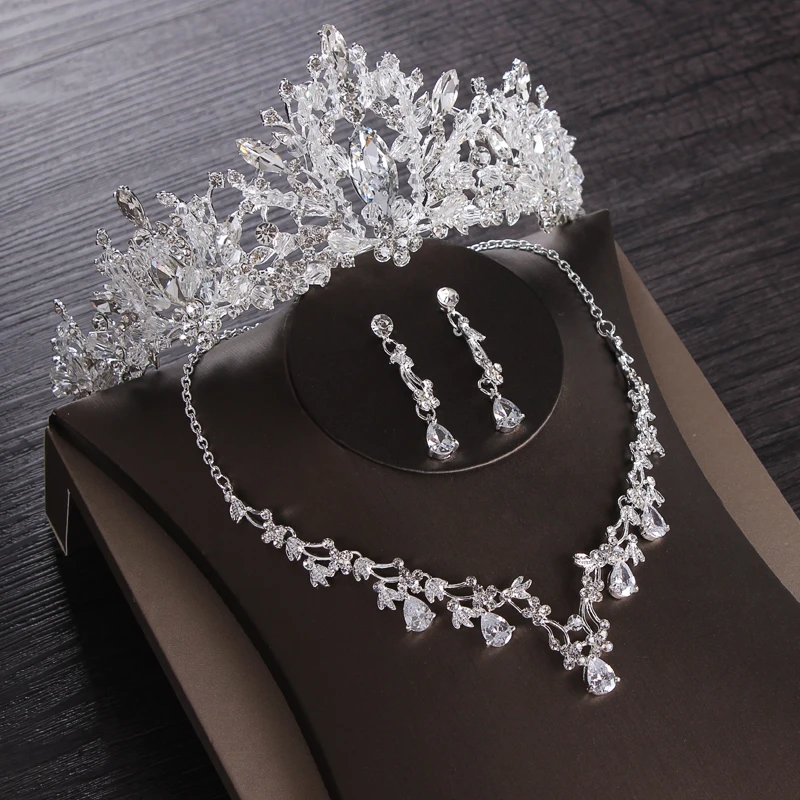 

Crown for Women Wedding Accessories Bride Jewelry Set Women‘s Crown Birthday Queen Headpiece