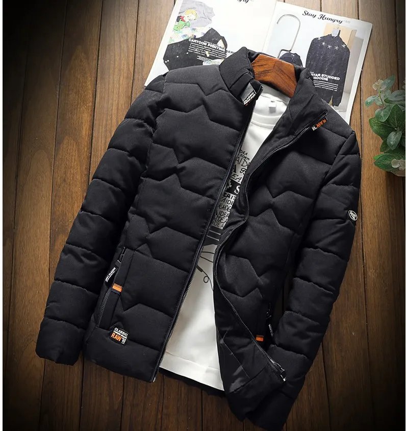 Winter Jacket Men Parkas Big Size Thick Down Jacket Men Coat Snow Parkas Male Warm Brand Clothing Winter Down Jacket Outerwear