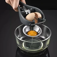 manual egg tool stainless steel egg opener scissors eggshell biscuit top egg opener separator kitchen tool accessories