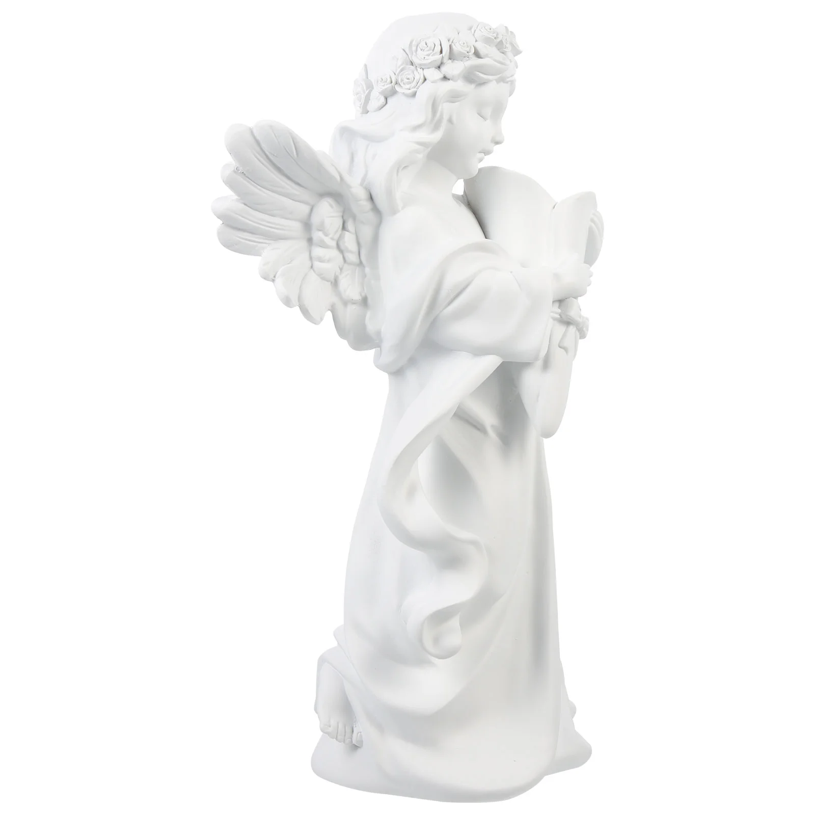 

Статуя Ангела из смолы, статуэтка ангела, статуэтка скульптуры, украшение для ретро сада, настольное украшение, поделки, декоративные фигур...