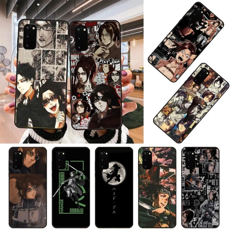 Cool Anime Hange Zoe Phone Case For Samsung Note 9 10 20 Plus Pro Ultra J6 J5 J7 J8 Soft Black Phone Cover