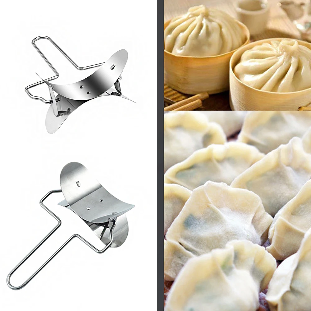 

Stainless Steel Large Dumpling Skin Dough Circle Roller Machine Cutters Home Baking Maker Kitchen Pie Pizza Pastry Rolling Tools