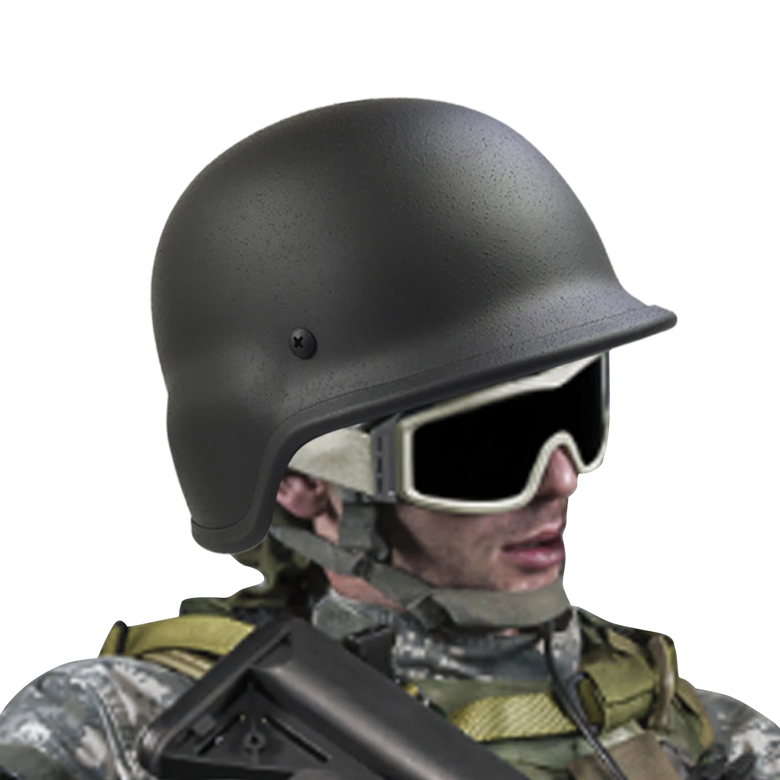 

Airsoft Bulletproof Helmet Sports Mounting Bracket M88 Steel Helmet Outdoor Head Gear Armor Hat Headwear Game Protection