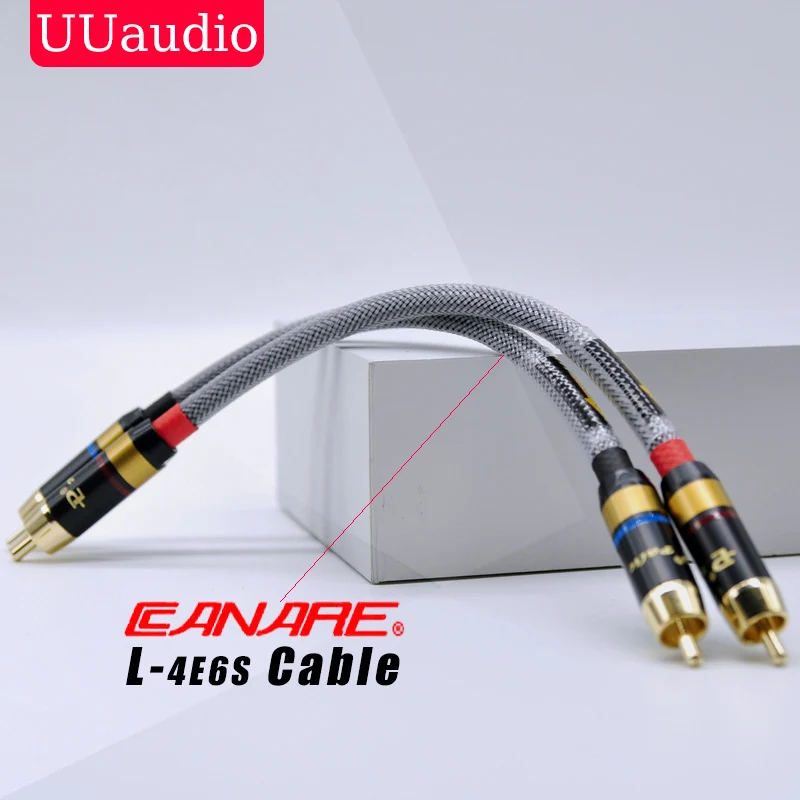 UU12 2 шт./пара HIFI 4N-OFC RCA кабель штекер-штекер аудио кабель/0 м 0 5 1