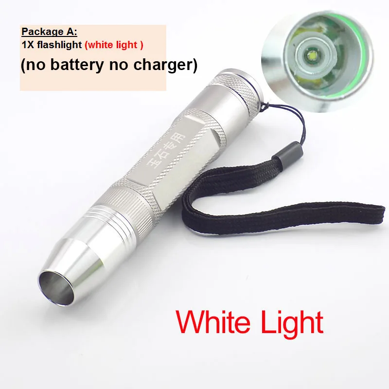 

Желтый светодиодный фонарик для обнаружения камня