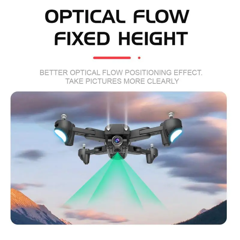 

HJ68 Aerial Photography Drone UAV Optical Positioning RC Quadcopter UAV With 1080P/4K HD 120° Camera Fixed Height APP Control