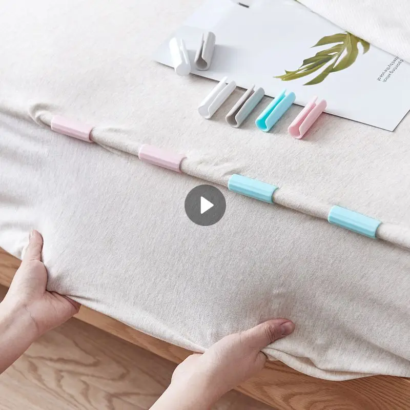 

Пластиковые зажимы для простыней, нескользящий зажим, клипса для одеял, кровати, захваты для чехлов, фиксаторы, держатель для матраса, для пр...