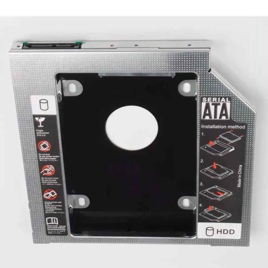 Фото Второй дополнительный оптический отсек для жесткого диска (HDD) с кронштейном для Dell Studio 1735 1737 1745 1747 1749 1535 1536 1537 1555 1557 1558 №1