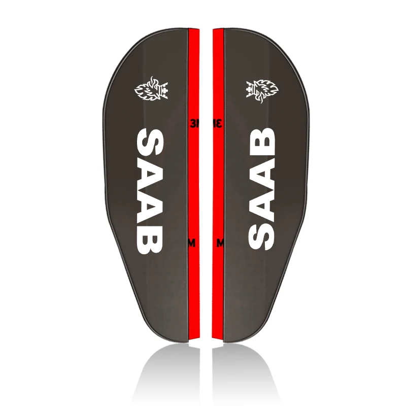 

2pcs Car Rain Eyebrow Stickers Car Universal Rainproof Eyebrow Stickers Car Decoration For SAAB Scania Emblem 94X 92X 93X 9X Etc