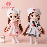 doll for girl baby doll toys children kid boy toy pc lover holiday gift full set bjd 112 mini dolls baby clothes dress up