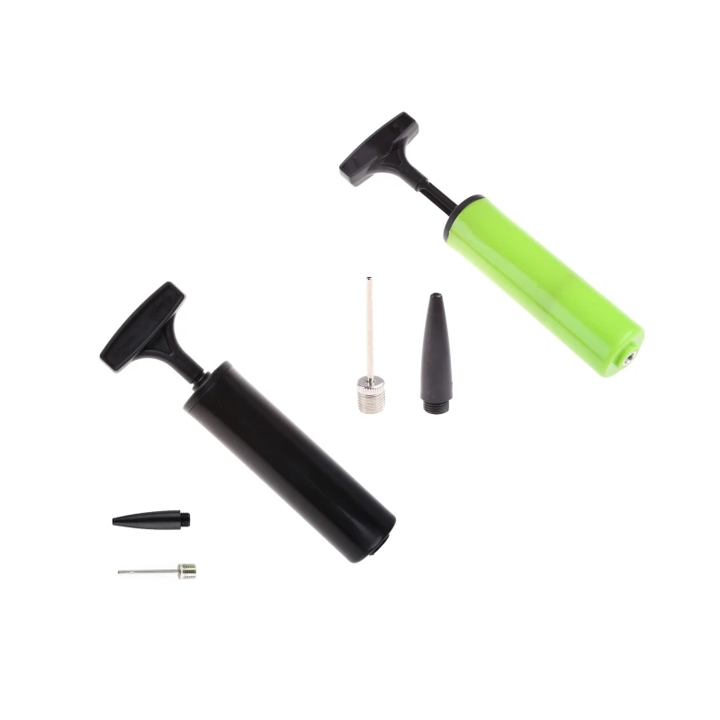 

2022 New Soccer Basketball Football Volleyball Ball Balloon Portable Hand Air Ball Pump Inflator Kit with Needle, Nozzle