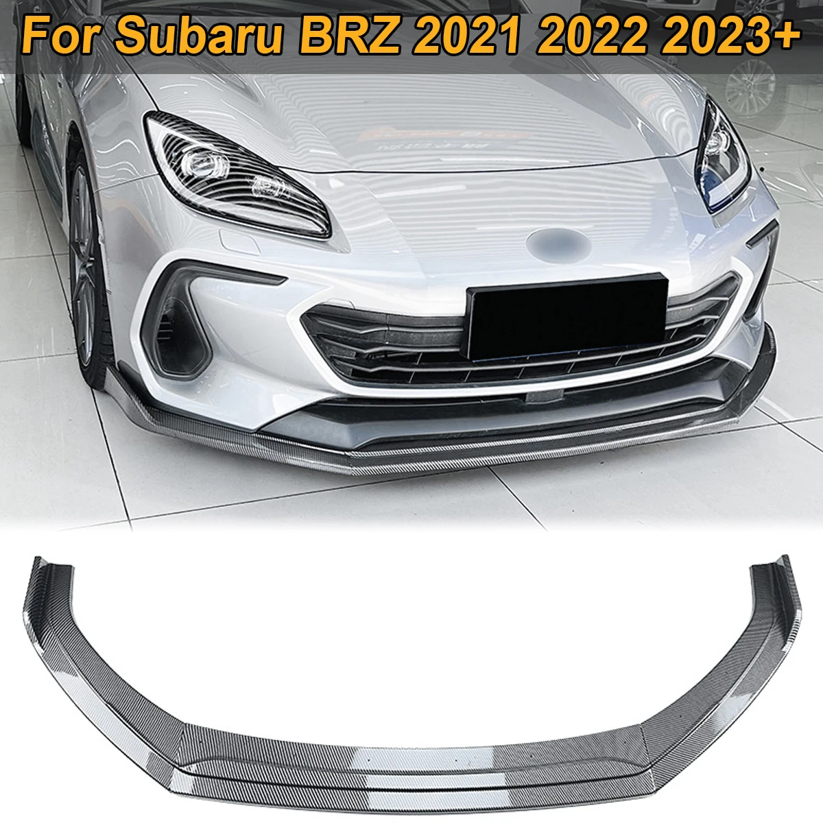 

3 шт., передний бампер для Subaru BRZ 2021 2022 2023