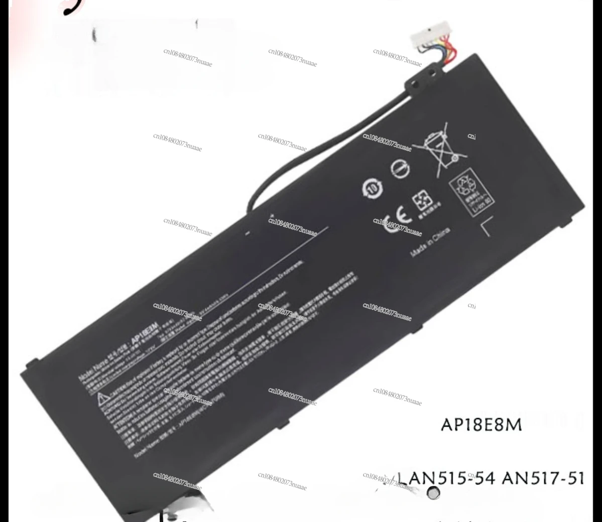 Аккумуляторы для AN515-54 AN517-51 AN715-51 AP18E7M и AP18E8M