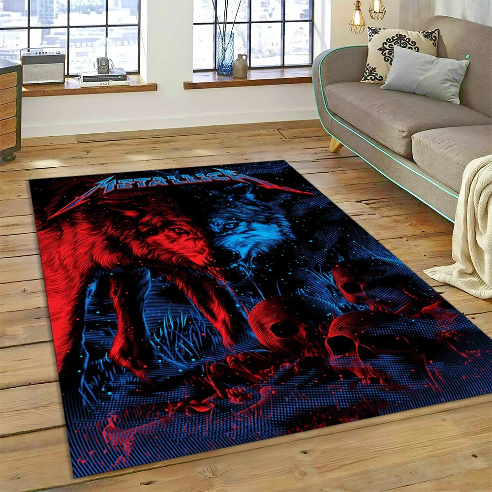 Новый стильный ковер Band M-Metallicas James Hetfield с героями мультфильмов для гостиной