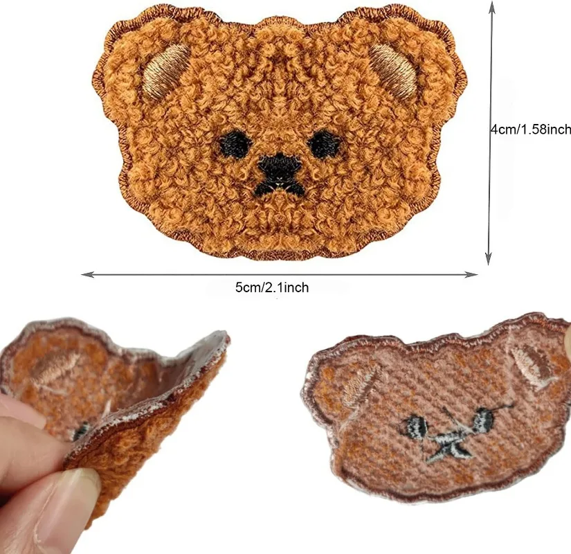 16 шт. патчи для одежды с вышивкой