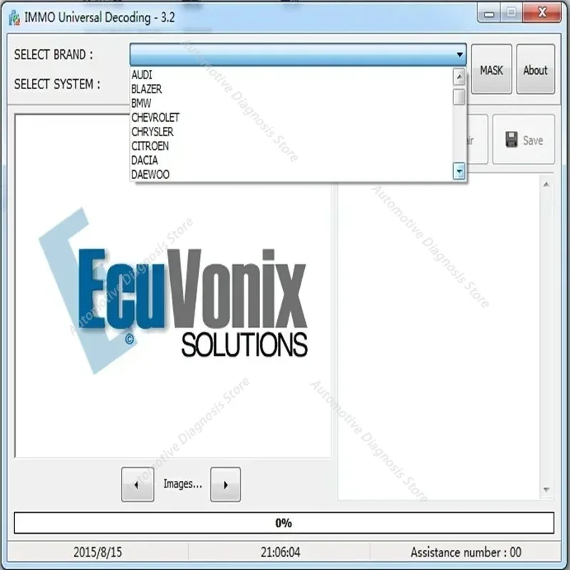 Фото Новейший инструмент EDC IMMO SERVICE TOOL V1.2 2026 года, программное обеспечение для ремонта автомобилей, PIN-КОД, декодирование EcuVonix V3.2, калькулятор отключения иммобилайзера, BSI, приборная панель VDO. №5