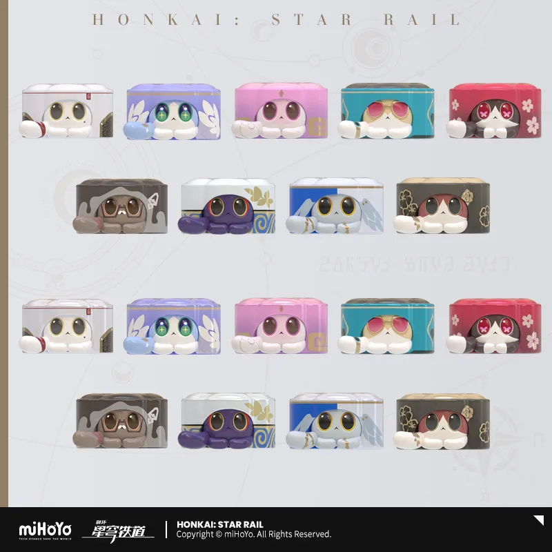 Фото MiHoYo Honkai: Star Rail Pet Archive Ruan Mei Creation V2 Мини-фигурка в слепой коробке, настольное украшение, подарок №1